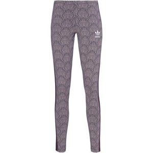 adidas Originals Shell Printed Leggings - Size XL - Dark Blue/Pink